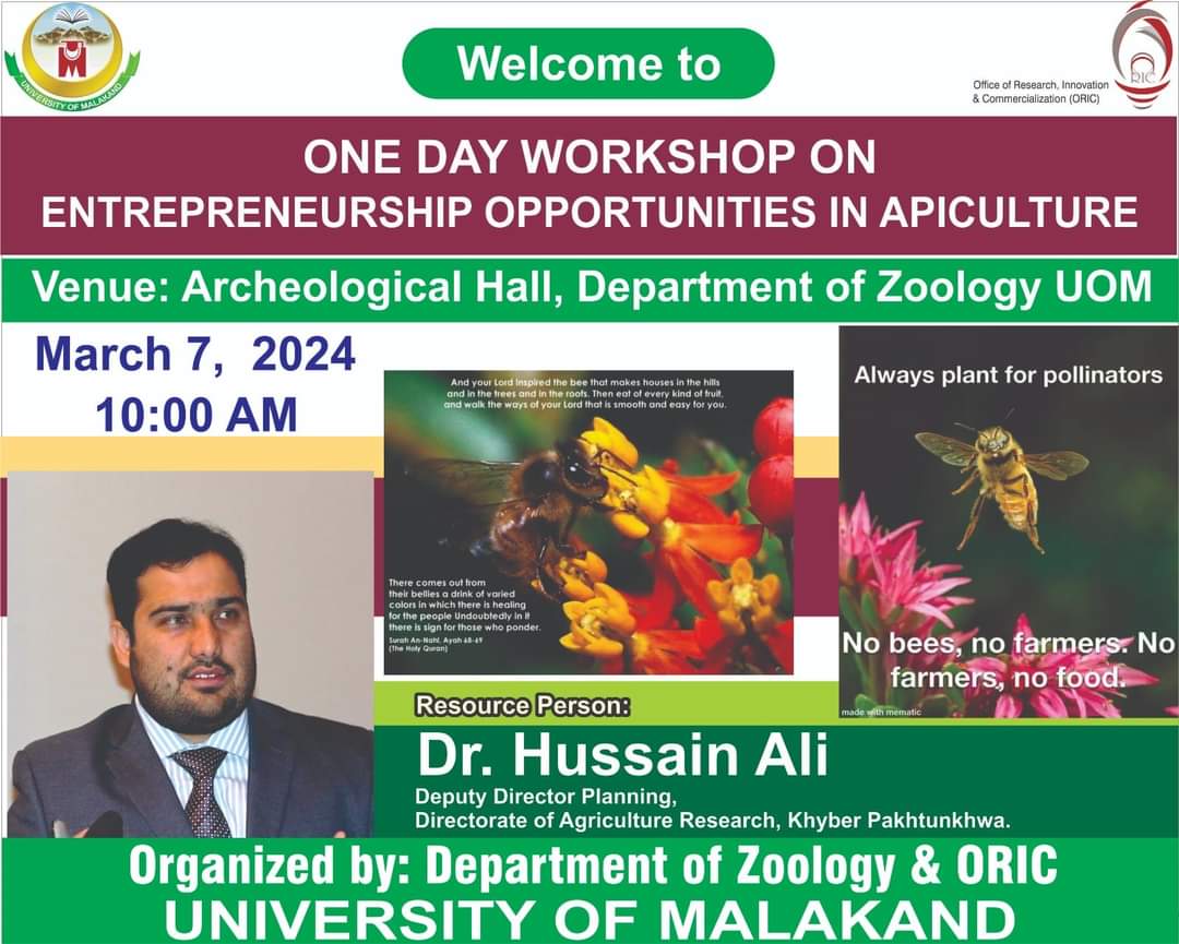 One Day Workshop At Entrepreneurship Opportunities Apiculture